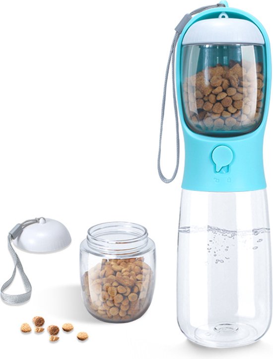 Pets Hondendrinkfles voor onderweg, 950 ml geïsoleerde roestvrijstalen