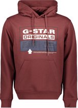 G-Star RAW Trui Originals Sweater Met Capuchon Paccio Mannen Maat - M