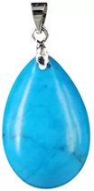 The drop of Howliet blauw - hanger (gekleurd)