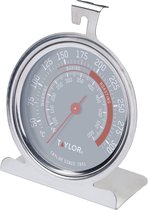 KitchenCraft Taylor Pro Oven Thermometer - 9 x 8,5 x 2 cm Roestvrij Staal - Zilver