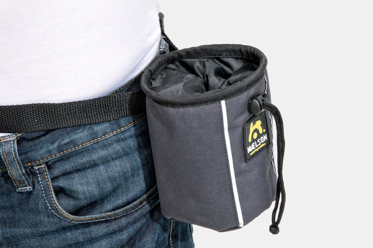 Maelson Beloningssnoepjes zakje / Treatee Pouch 035 Antraciet