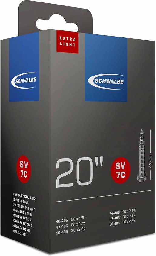 Schwalbe Chambre à Air - No. 21F - 27.5/29 | Extralight