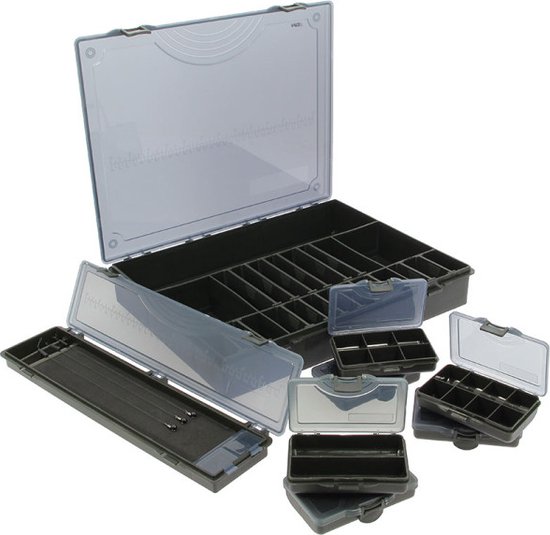 Tackle Box System 7+1 Black, Tackle box