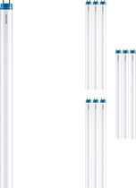 Voordeelpak 10x Philips Corepro LEDtube T8 (EM Mains) Standard Output 14.5W 1600lm - 840 Koel Wit| 120cm - incl. LED Starter - Vervangt 36W