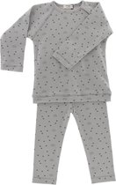 Snoozebaby Organische Pyjama Milky Rust Rainbow - maat 86/92