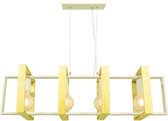 C-Création ® Hanglamp Wooli - 4 Lichtpunten - Woonkamer - Eettafel