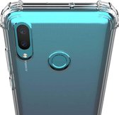 Crystal Backcase Transparant Shockproof Hoesje Huawei P Smart Plus - Telefoonhoesje - Smartphonehoesje - Zonder Screen Protector