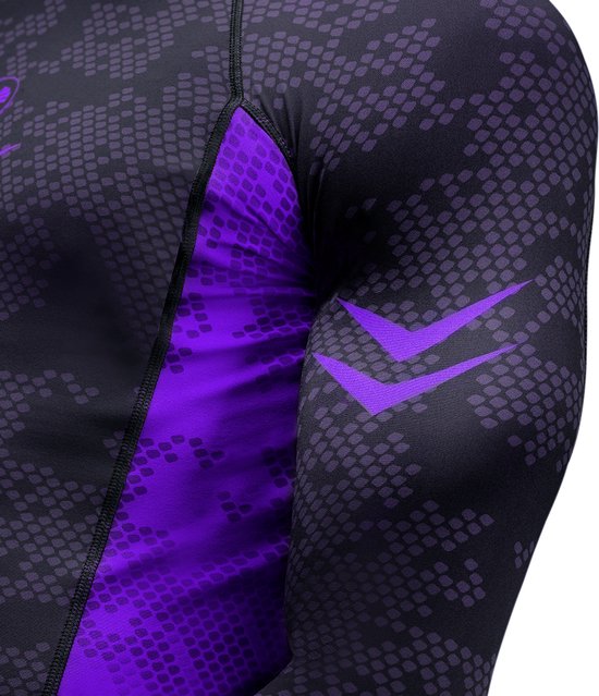 Rashguard à manches longues Hayabusa Arrow Classé - Violet - Taille S
