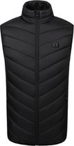 Hoster Verwamde Bodywarmer - Mouwloze jas - Maat XS - USB Oplaadbaar - Zwart - Bodywarmer Met Verwarming - Infrarood