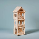 Jouets en bois Cage d'escalier. Pour les enfants à partir de 3 ans. Fabriqué aux Nederland par Lovelties ! Une jolie maison de jeu pour des heures de plaisir. Certifié CE.