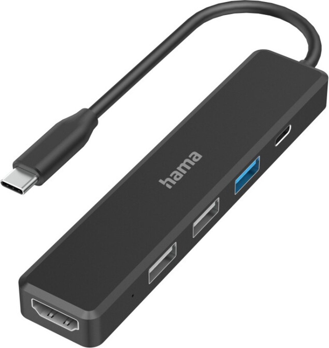 Hama USB-C-hub Multiport 5-poorts 3x USB-A USB-C HDMI™