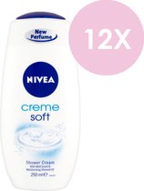 Nivea Zachtheid Douchecrème (Voordeelverpakking) - 12 x 250 ml