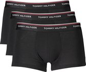 Tommy Hilfiger - Hommes - Lot de 3 boxers taille basse Premium Trunk - Noir - S