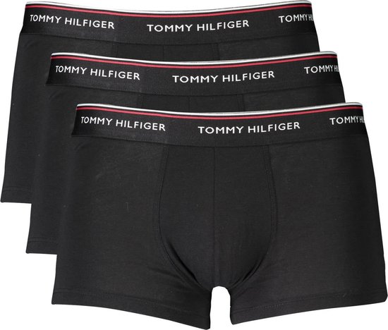 Tommy Hilfiger - Heren Onderbroeken 3-Pack Trunks Zwart - Zwart - Maat S |  bol.com