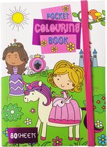 Pocket Kleurboek Prinsessen - 'Pocket Colouring Book'