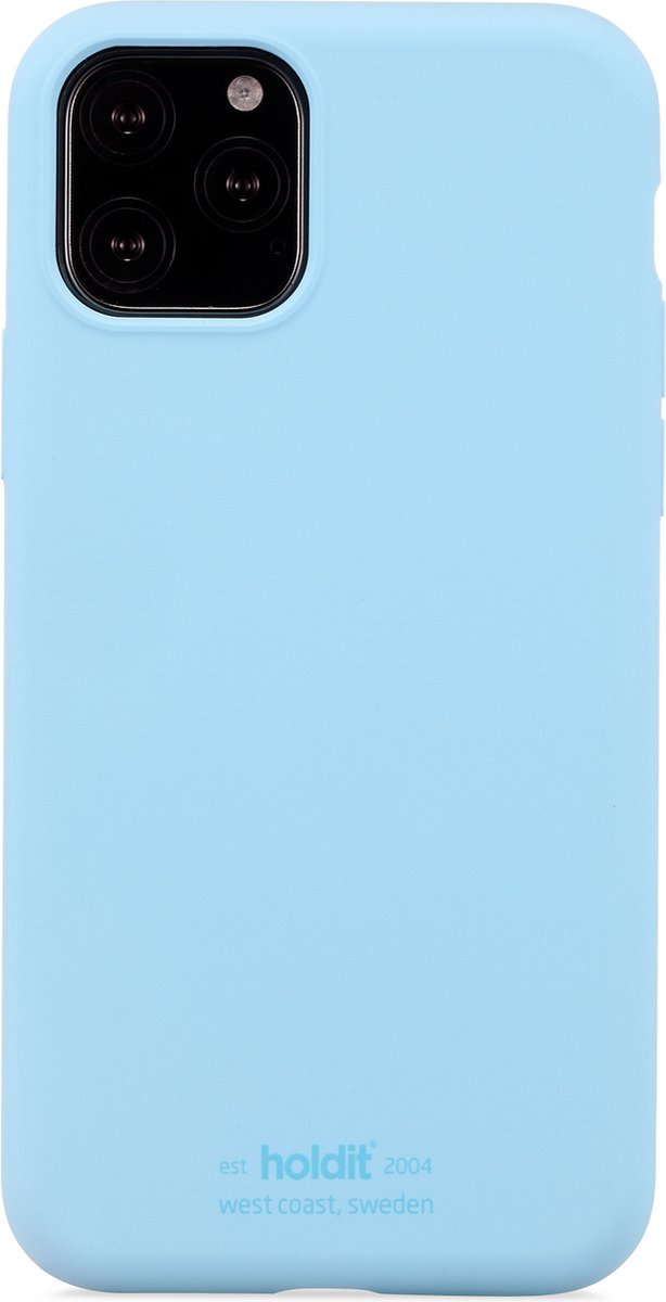 Holdit - iPhone 11 Pro, hoesje silicone, lichtblauw