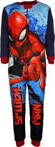 Spider-Man Fleece Kids Onesie Pyjama Rood - Officiële Merchandise
