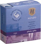 Fotoplakkers - Henzo - Plakstrips - 250 stuks - Transparant