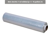 Handwikkelfolie - Wikkelfolie - 1 rol - Transparant 50 cm x 300 meter 20 my