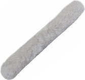 JEMIDI Bont tochtstopper 90cm x 15cm windstopper deur luchtstopper koude stopper tochtrol deurstopper windbescherming - Lichtgrijs