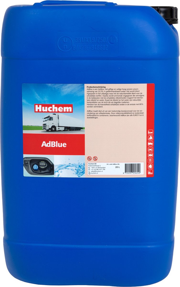 AdBlue | Adblue| 20L | Uitstootvermindering | Dieselsystemen - Huchem