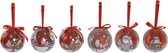 Kerstbal DKD Home Decor Sneeuwpop PVC (7.5 x 7.5 x 7.5 cm) (14 pcs)