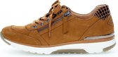 Gabor rollingsoft sensitive 76.973.32 - dames wandelsneaker - bruin - maat 39 (EU) 6 (UK)