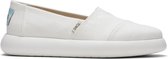 TOMS Alpargata Mallow Dames Espadrilles - White - Maat 36