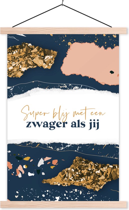 Affiche scolaire - Enceinte - Rose - Or - Sorts - 40x60 cm - Lattes vierges