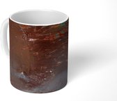 Mok - Staalplaat - Roest - Abstract - 350 ML - Beker - Uitdeelcadeautjes