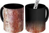 Magische Mok - Foto op Warmte Mok - Roest - Roze - Metaal - 350 ML - Uitdeelcadeautjes