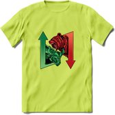 Bear / Bull Market - Crypto T-Shirt Kleding Cadeau | Dames / Heren / Unisex | Bitcoin / Ethereum shirt | Grappig Verjaardag kado | BTC Tshirt Met Print | - Groen - L