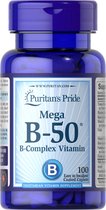 Puritan's Pride Vitamine B 50 complex Vitamin 100 Tabletten 583