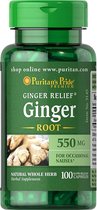 Puritan's pride Ginger Root 550 mg - 100 capsules