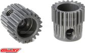 Team Corally - 64 DP Motortandwiel - Kort - Hard geanodiseerd AL7075 - 21 Tanden - Motoras dia. 3.17mm