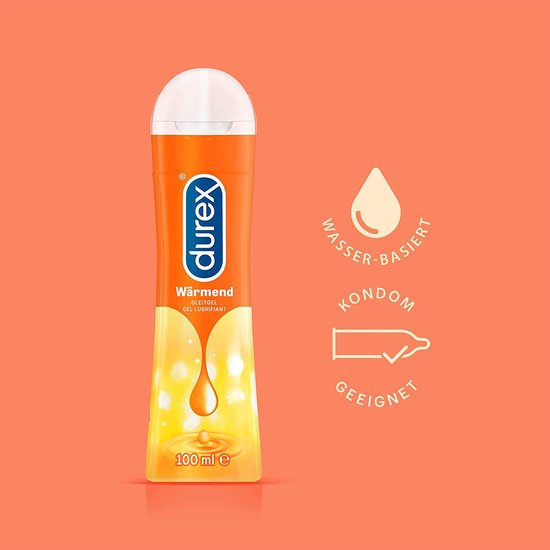 Durex Sexual Glijmiddel Warme Gel 100 Ml 5048