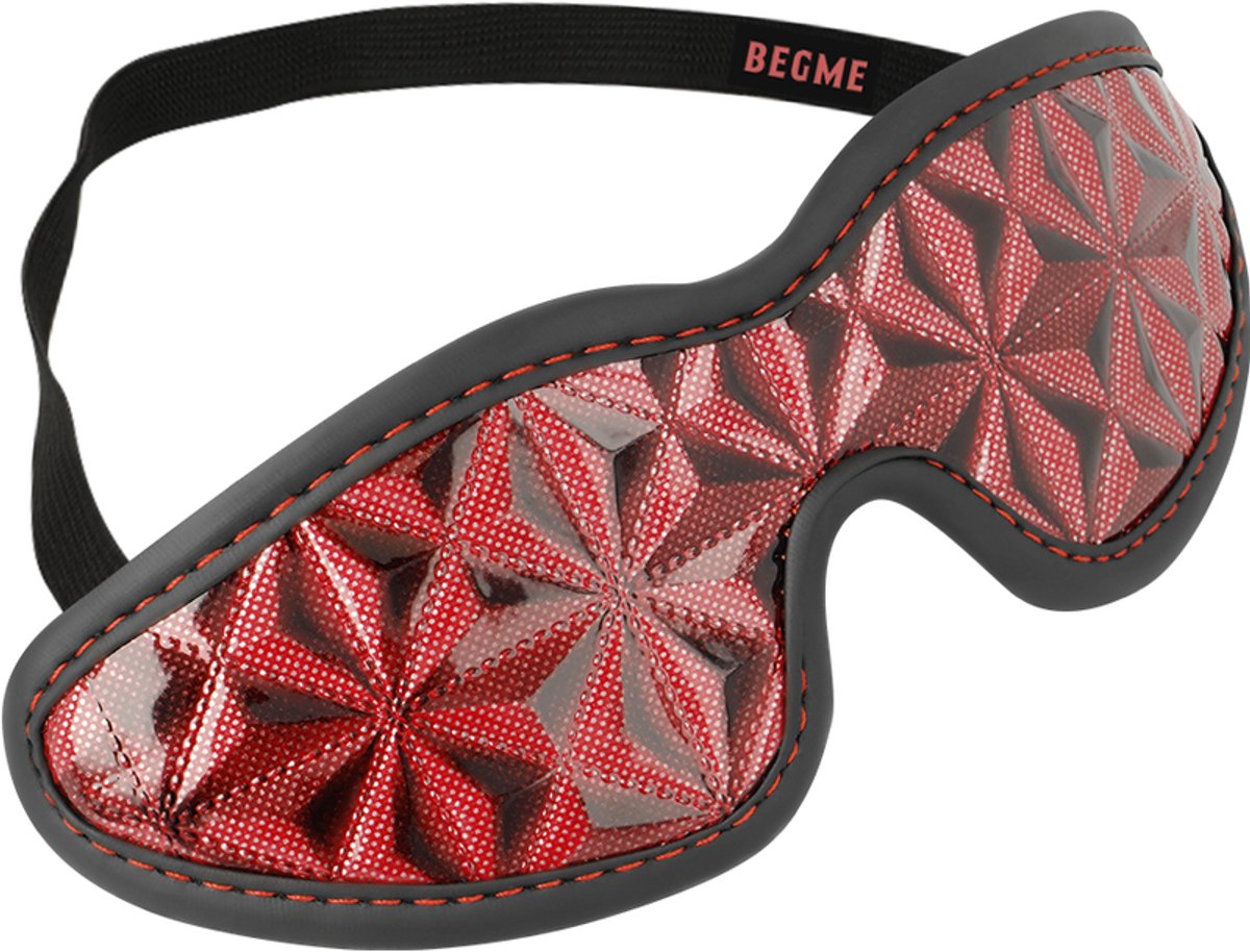 BEGME RED EDITION - | Begme Red Edition Elastic Antiface | Blind Mask | BDSM Accessories | Fetish | Bondage | Sex Toy