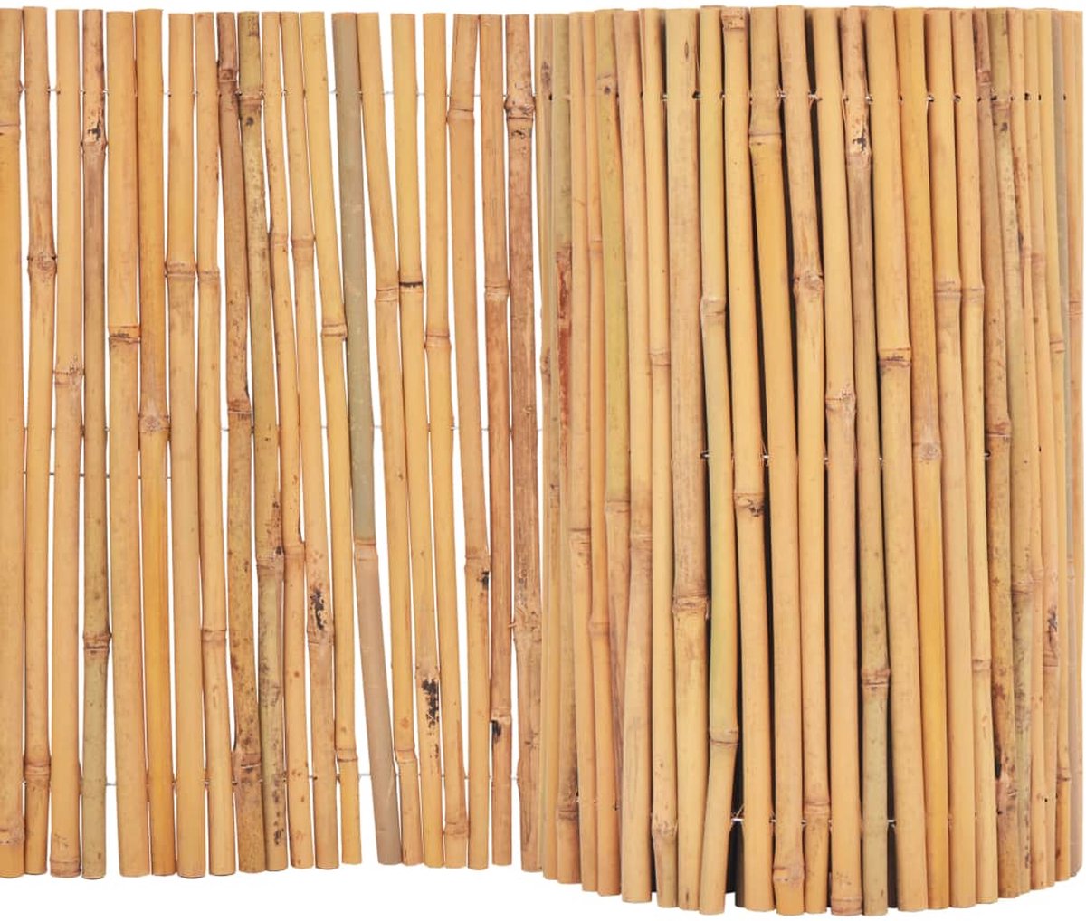 Decoways - Scherm 500x50 cm bamboe