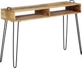 Decoways - Wandtafel 115x35x76 cm massief mangohout