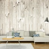 Fotobehangkoning - Behang - Vliesbehang - Fotobehang - Houten Planken - 400 x 309 cm