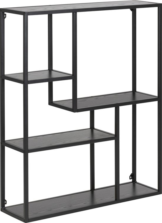 Wandrek Bronx MDF Zwart - Giga Living