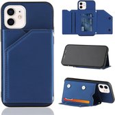 Fonu Backcover Portemonnee hoesje iPhone 11 Blauw