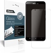 dipos I 2x Pantserfolie mat compatibel met Lenovo A916 Beschermfolie 9H screen-protector