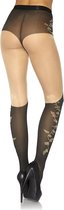 Pantyhose w. over knee boot