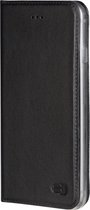 Apple iPhone 7 Plus Hoesje - Senza - Authentic Serie - Echt Leer Bookcase - Pure Black - Hoesje Geschikt Voor Apple iPhone 7 Plus