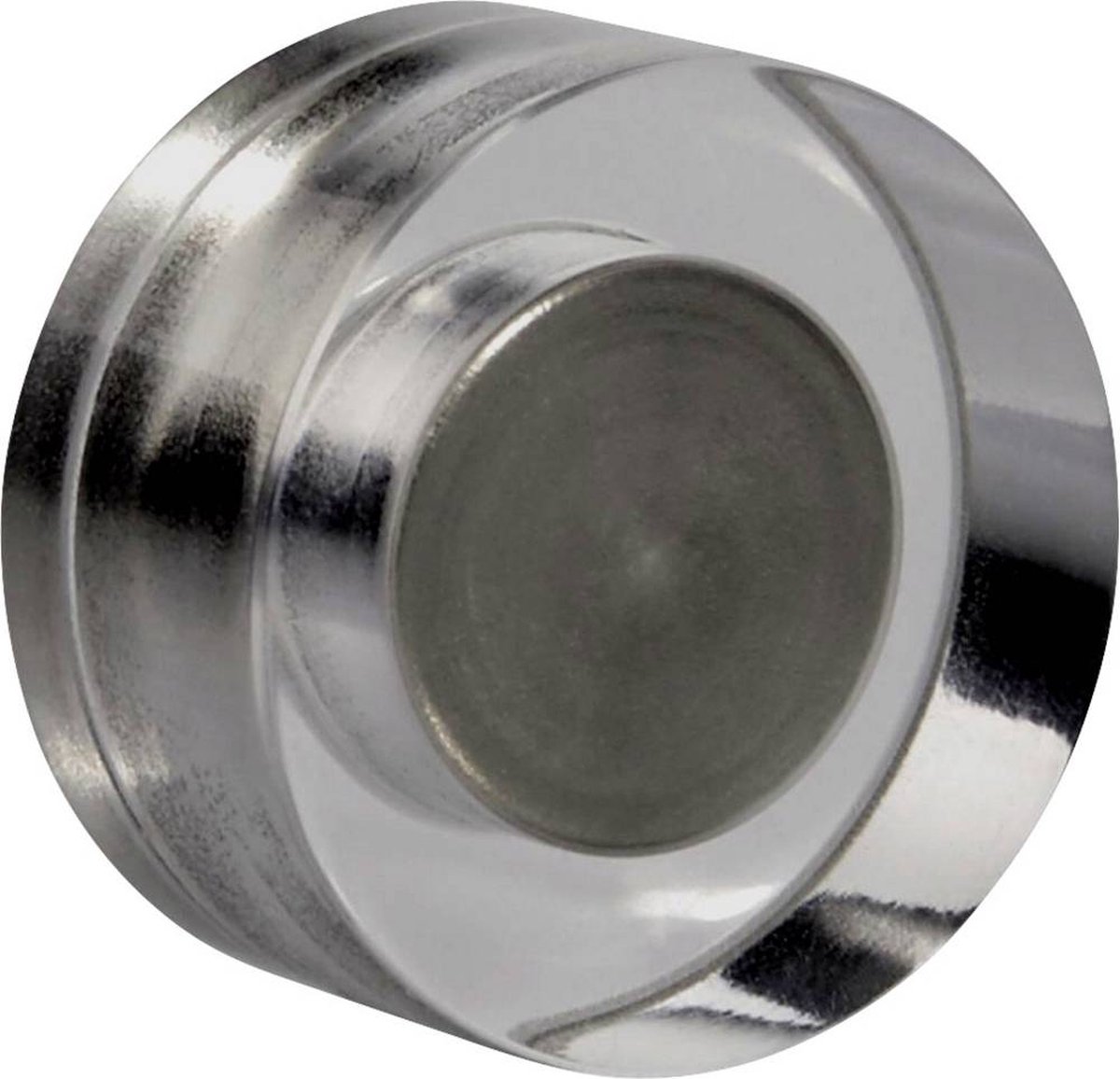 Magnetoplan Magneet Acryl (Ø) 20 mm Transparant 4 stuk(s) 1681020