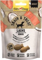 GimDog Train & Treat Zalm - Kokosnoot 125 gr