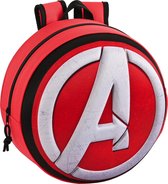 Logo 3D du sac à dos Marvel Avengers pour tout-petits - 31 x 31 x 10 cm - Polyester