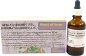 World of herbs fytotherapie overmatige geslachtsdrift reu 50 ml