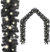 Kerstslinger met LED-lampjes 20 m zwart